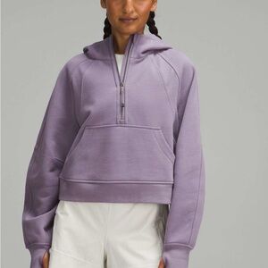Lululemon purple ash scuba Hoodie